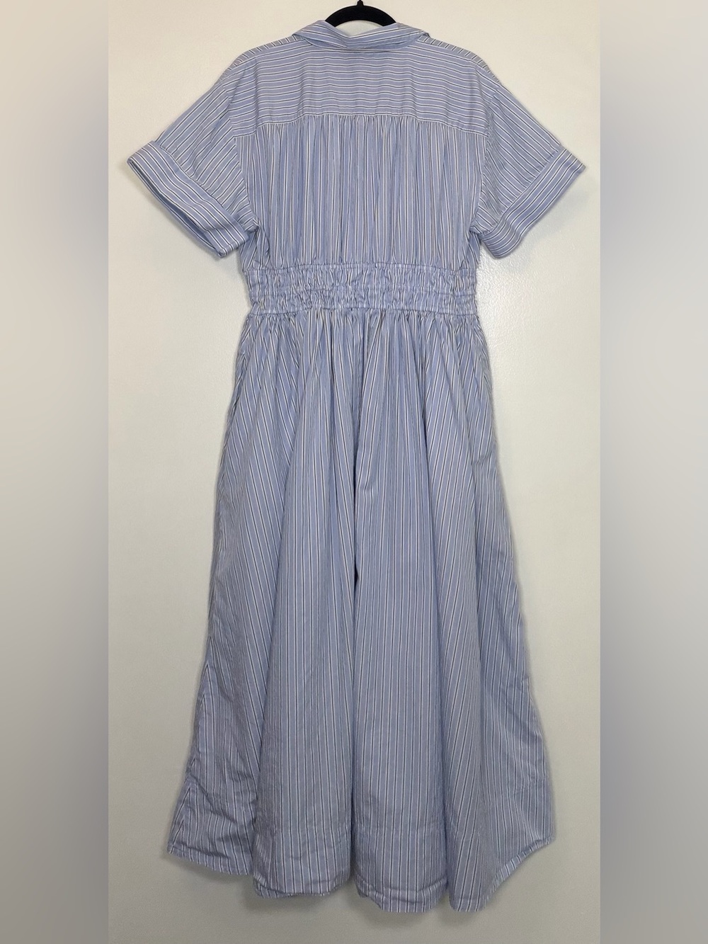 J. Crew Elena shirt-dress in striped cotton poplin - Picture 3 of 8